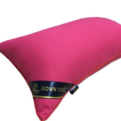 China Antistatic Belles Rose Red Bed Pillow Core Hotel Suites Inn Rooms Universal Pillow Filled for sale