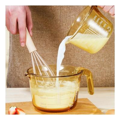 China Pyrex Volume Measuring Cup Large Viable Glass Measuring Cup With Scale For Kitchen Bar Hotel Cafes for sale