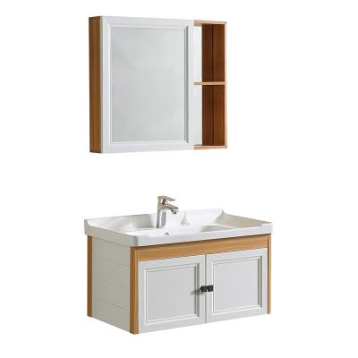 China Modern Best Modern Hanging Cabinets Modern Aluminum Bathroom Vanity Cabinet for sale