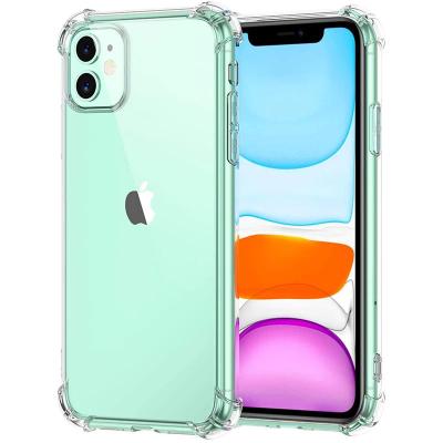 China ShanHai 1.5mm Airbag Four-corner TPU Clear Soft Clear Cases For iPhone X XS 6S 8 Plus Cover For XS Max XR Pro iPhone 11 Clear Shockproof Clear Case for sale