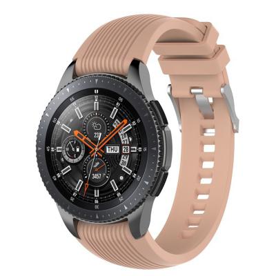 China ShanHai Rubber Sport Bands Replacement For Samsung Galaxy Watch 42mm, 46mm, No Tracker for sale