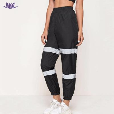 China 2021 trend casual women's anti-pilling anti-pilling polyester lulu sports pants reflective pants new for women for sale