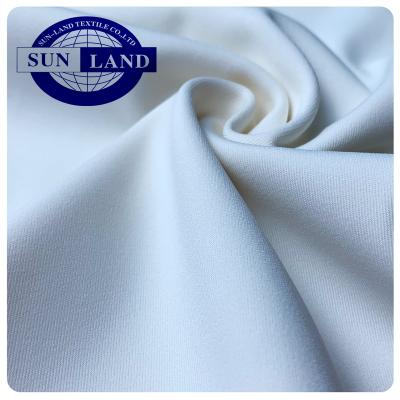 China Wicking Apparel Fabric 50D Silver Ion 87% Polyester 13% Spandex Interlock Antibacterial Fabric for sale