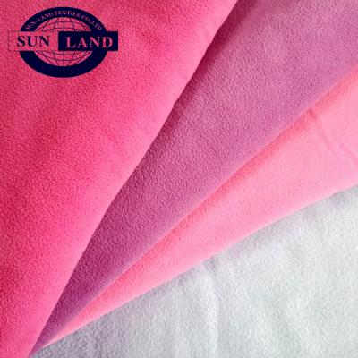 China Pill Base Anti Fall Vest 100% Polyester Microfiber Polyester Fleece Thermal Running Fabric for sale