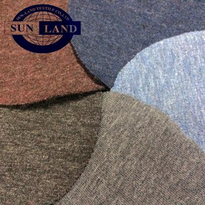 China Functional Stretch Fabric Moisture Blend 68%cotton 6% Polyester 6% Spandex Terry Knit Fabric for sale