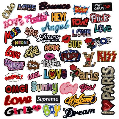 China Viable Custom Clothes Applique Patch Stickers Computer Embroidery for sale