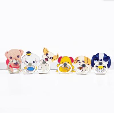 China Custom Hot Selling Cartoon Cartoon Cell Phone Ring Acrylic Grip Stands Ring Holder For Phone for sale