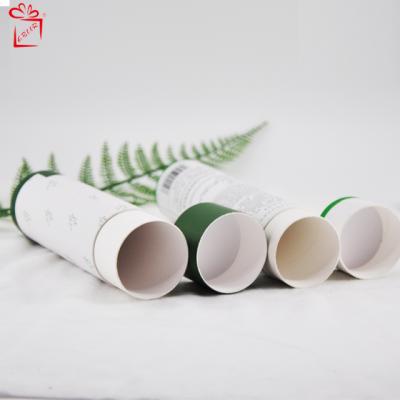 China Recycled Materials Customized Round Design Paper Tube Exquisite Box Food Grade Craft Paper Tube Packaging for sale