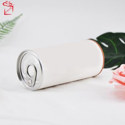 China Recycled Materials Custom Printing Luxury Round Eco Friendly Food Packaging Cardboard Tube Empty Paper Roll Canister for sale