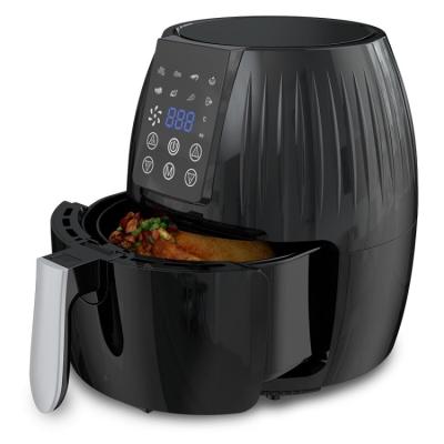 China Easy Operate Digital Air Fryer 5.5L With Auto Cut-Off Function And Multi-Function Heated Airflow No Oil Deep Air Fryer for sale