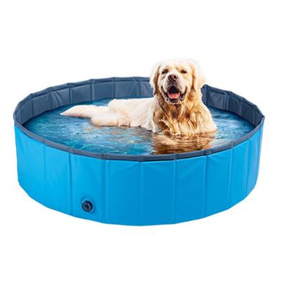 China Wholesale Viable and Custom Outdoor Portable Folding Dog Tub Pool Dog Pool for sale