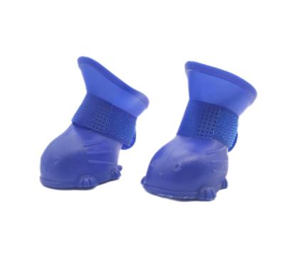 China Pet Dog Cat Dog Product Shoes Boots Feet Protector Non-Slip Viable Anti-Slip Rubber Pet Supplies Pet Protective Toys for sale