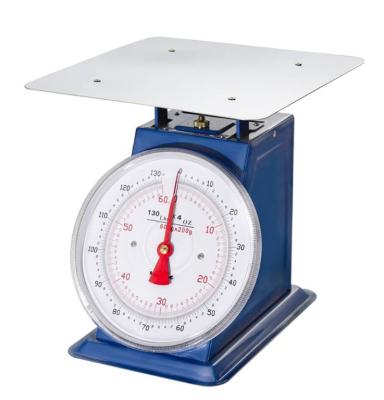 China Weight Measuring Kitchen Scale Dial Mechanical Spring Scale 20kg 30kg for sale