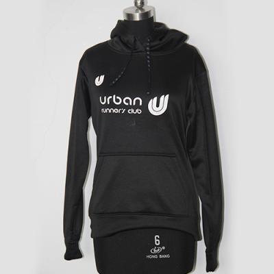 China Sports Wear Hooded Sweatshirt Jacket With Custom Printing Or Embrodiery for sale