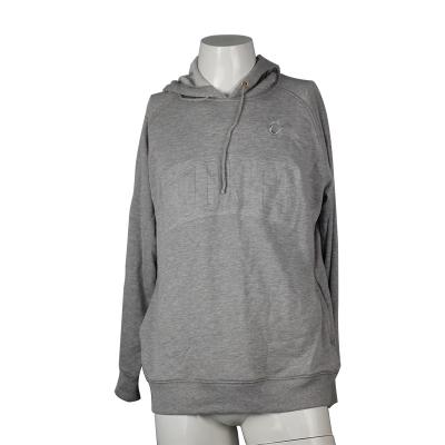 China Long Sleeve Jacket With Sweatshirt Hood , Side Pocket Grey Hooded Jacket for sale