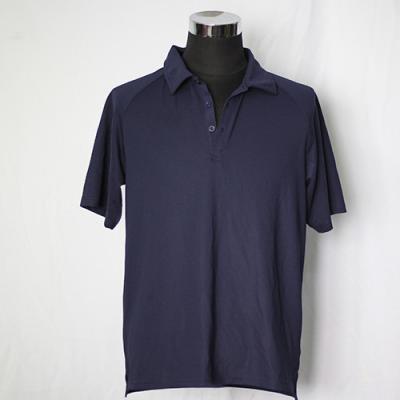 China Adult Rib - Knit Neck Classic Polo Shirts 100% Cotton With printting or embroidery Logo for sale