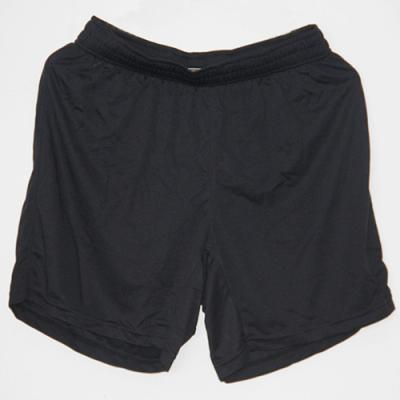 China Comfortable Custom Training Shorts Black Color 4 Way Stretch Never Fading for sale