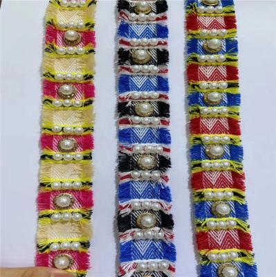 China Bead Fabric Lace Craft Popular Product Adjustable Garment Accessories Bag Belt Time Bulk Buckle Feature Eco Material Original Iron Outer Packing Type Plated for sale