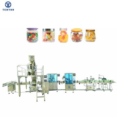 China Food good prices automatic plastic jar bottle salt sugar filling machine machines for sale for sale