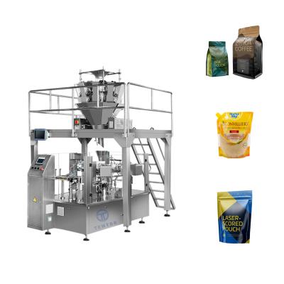 China Food fries automatic doypack packing packaging machine for small banana french fries potato chips stand up pouch packing machine for sale