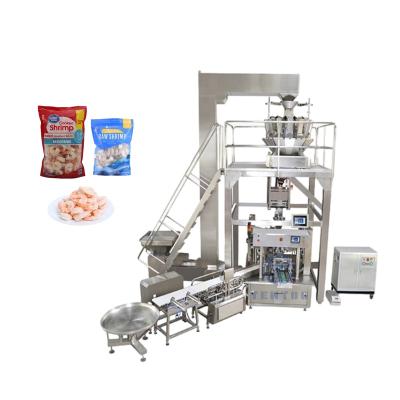 China Food Paper Bag Automatic Rotary Popcorn Corn Microwave Popcorn Packing Machine for sale