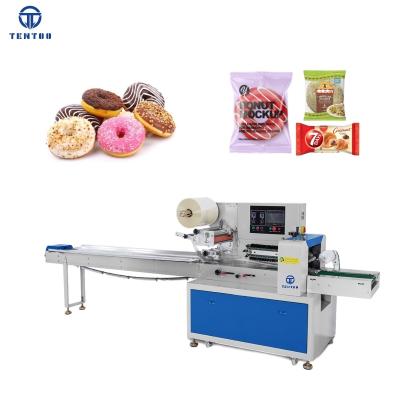 China Automatic Food Packaging For Bread Bag Soft Pillow Packing Machine for sale