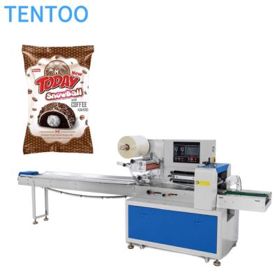 China Automatic Food Panko Bread Chocolate Foil Packing Machine for sale