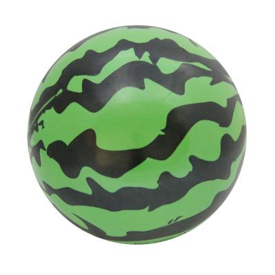 China Eco-friendly PVC Inflatable Toy Plastic Full Color Printing Watermelon Printing Beach Ball for sale