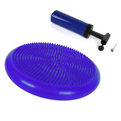 China Soft Point Massage Yoga Pilates Inflatable Balance Disc for sale