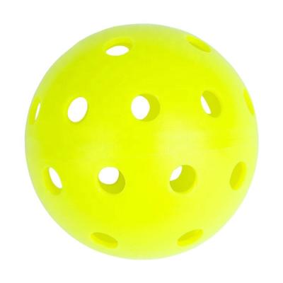 China High Quality Sports PE Material 40 Holes Pickleball Ball for sale