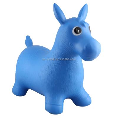 China Toy Plastic Inflatable Bouncy Horse Toys Suitable For A Toddler for sale