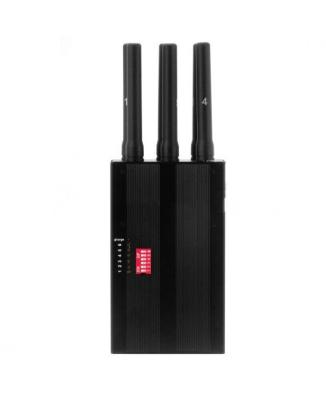 China GSM 2G 3G 4G Radio Signal Jammer Blocker Device UP TO 30M 7W 6 ANTENNAS for sale