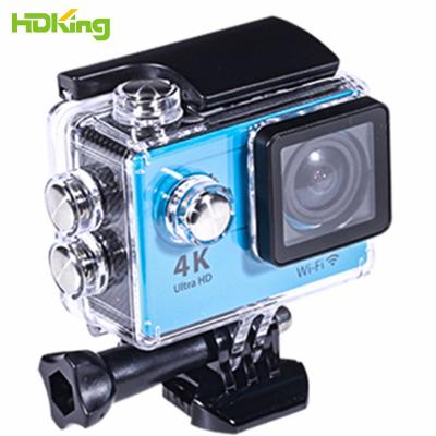 China Recording Function HDKing 4K 16M Helmet Cam With 30M Underwater Waterproof Sports Camera for sale