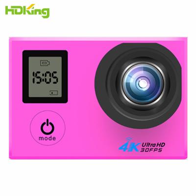 China Recording function HDKing OEM factory camcorder 4k 30fps outdoor cam with hd 1080p 30M dv underwater sports camera for sale