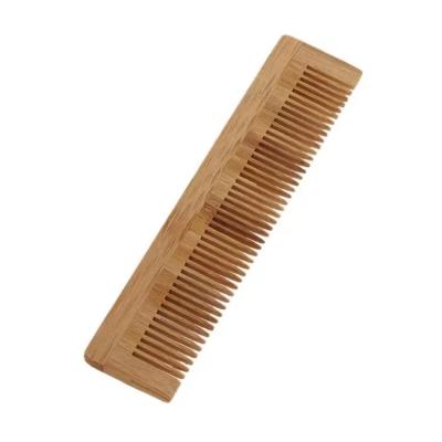 China Wholesale Dense Tooth Comb Travel Home Hot Sale Wooden Bamboo Pocket Combs Engraving Customized Logo for sale