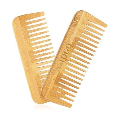 China Newest Design Top Quality Custom Made Hotel Home Use Eco Friendly Bamboo Hair Comb for sale