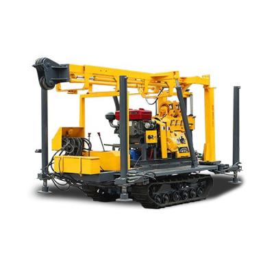 China Building Material Stores Made In China Dth Water Well Crawler Lifting Force Digging Rotary Drill Rig for sale