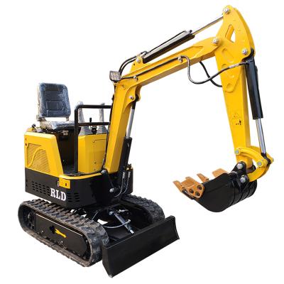 China China Cheap Household Small Garden 1.0t Hotels Mini Excavator Price CE With Small Bucket for sale