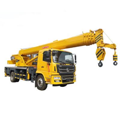 China TRUCK 16 Ton CRANE New Telescopic Boom KAMA Truck Mounted Crane Price For Sale for sale