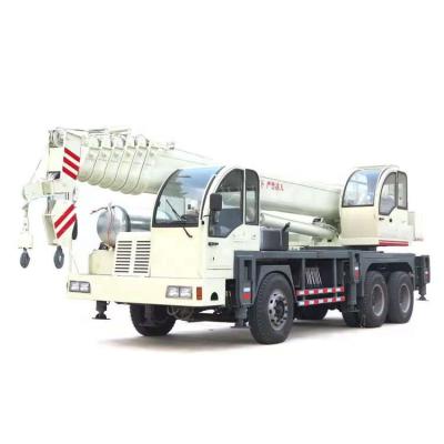 China CRANE TRUCK Best Price Used Truck Mounted Crane Pickup Truck Crane Mobile Crane 25ton For Sale for sale