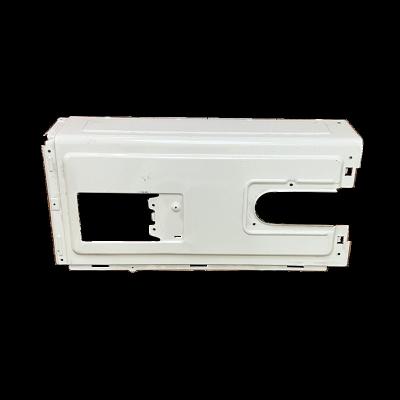 China Home Air Conditioner Accessories Customized Sheet Metal Stamping Galvanized Sheet Right Side Plate for sale