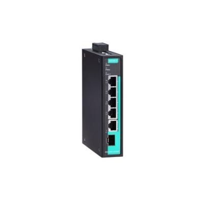 China EDS-G205 series MOXA 5G port full Gigabit unmanaged industrial Ethernet switch EDS-G205 for sale