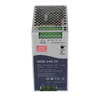 China Mean Well WDR-240-24 WDR-480-24 Single output industrial Power Supplies Power Supply for sale