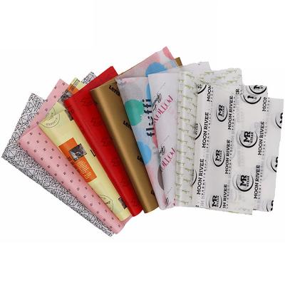 China Transparent Paper 50*75cm Handmade Pink Rose Gold Metallic Colorful T-shirt Wrapping Tissue Paper Wrapping Tissue Paper For Boots Shoes Box for sale