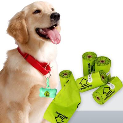 China Wholesale Viable Disposable Poop Bag Dispenser Holder Dog Waste Poop Eco Friendly Biodegradable Cleaning Bags For Outdoor for sale