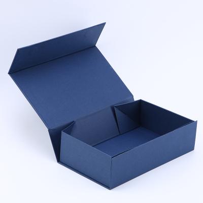 China Hot Recycled Rigid Flat Luxury Magnetic Folding Paper Gift Box Fancy Storage Materials Wig Boxes Logo Magnet Box Custom Packaging for sale