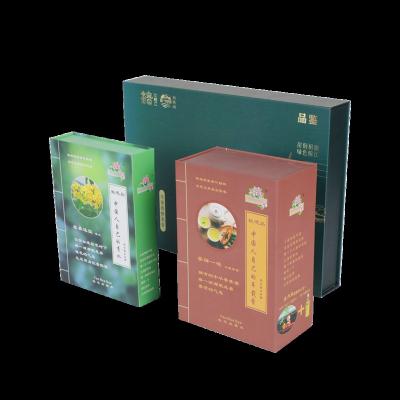 China Recycled Materials Logo Printed OEM Design Flip Top Rigid Cardboard Hollow Custom Book Shaped Magnetic Closure Luxury Gift Box for sale