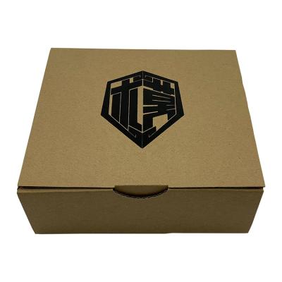 China Popular Recycled Materials Hot Sale ECO Jewelry Press On Nail Corrugated Packaging Paper Box With Logo for sale