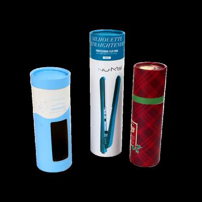 China Recycled Materials Cylinder Tube Small Tube Gift Paper Box Small Cardboard Customized Round Package for sale