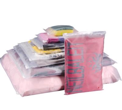 China Custom poly bag plastic t-shirt clothing packaging PE bag for sale